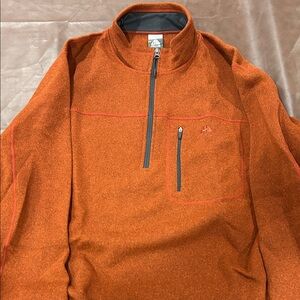 Eddie Bauer Rust Fleece Jacket